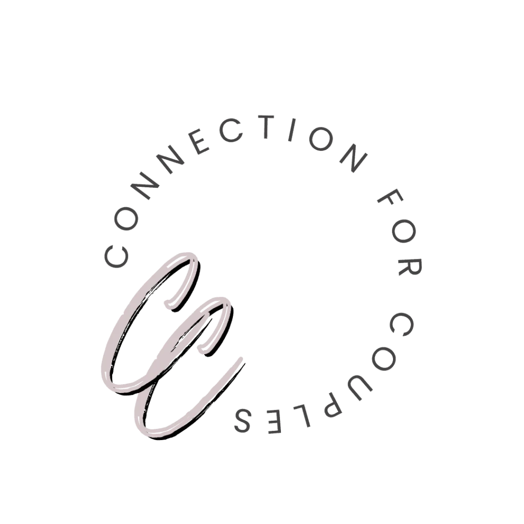 Connection for Couples logo. A cc with the company words written in a circle
