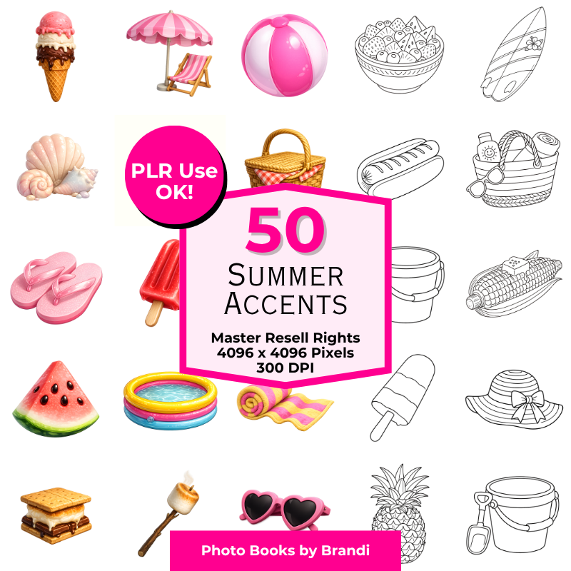 Summer Accents mockup