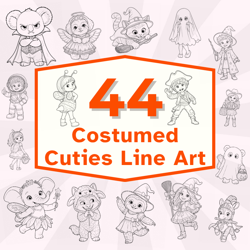 Costumed Cuties and Thankful Friends listing (1)