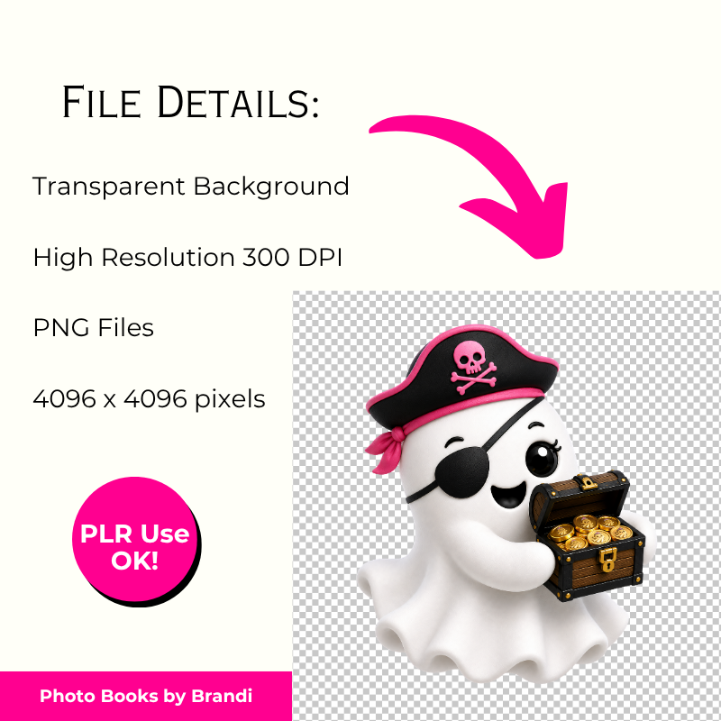 Ghostly Cuties Clipart (3)